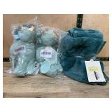 Plush Dinosaur Toys and blanket