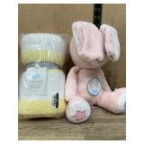 Cloud Island Chenille Blanket & Plush Bunny