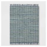4'x5'6' Striped Chindi Handwoven Area Rug