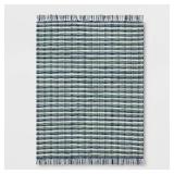 Room Essentials 4'x5'6' Striped Chindi Rug