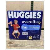 Huggies Overnites Diapers Size 7, 36 Count