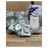 Plush Dino Toys and Cloud Island Blanket Set