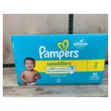 Pampers Swaddlers Size 2 Diapers 84 Count