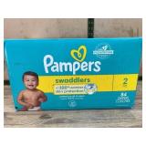 Pampers Swaddlers Diapers Size 2, 84 Count