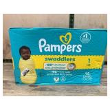 Pampers Swaddlers Diapers Size 1, 96 Count