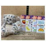 Plush Bear Toy With 4 Baby Grin Sticker Packs