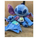Stitch Plush Toy and Security Blanket Set