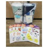 Baby Blankets & 5 Pack of Baby Stickers