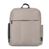 NoJo Baby Boom Quilted Diaper Backpack, Gray