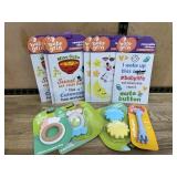 Baby Grin Stickers & Baby Toys Assortment