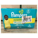 Pampers Swaddlers Diapers Size 1, 96 Count