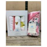 Cloud Island Baby Blanket Set, 4 Pieces