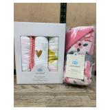 Cloud Island Baby Blanket Set, Pink Assortment