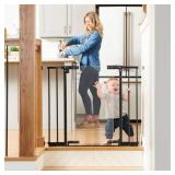 North States Graphite Metal/Acrylic Baby Gate