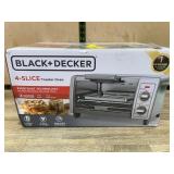 BLACK+DECKER 4-Slice Toaster Oven Untested