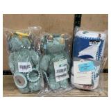 Cloud Island Plush dinos and Blanket Set