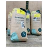 EcoPeaCo Bamboo Diapers Size 5, 4 Packs