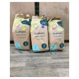 EcoPeaCo Bamboo Diapers Size 2, 6 Packs
