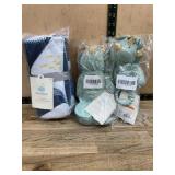 Cloud Island Baby Blanket & Plush Dinos Set