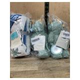 Dinosaur Plushes and Fleece Blanket Set