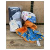 Cloud Island Whale Blanket & Lovey Toy Set