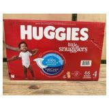 Huggies Little Snugglers Size 4 Diapers, 66 Ct