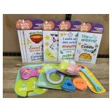 Baby Grin Removable Stickers & Toys Set