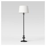 Threshold Londonberry Black Stick Floor Lamp