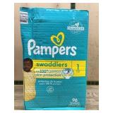 Pampers Swaddlers Diapers Size 1, 96 Count