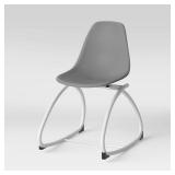 Pillowfort Sensory Rocking Kids' Desk Chair Gray