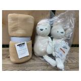 Cloud Island Baby Blanket & Plush Toy Set