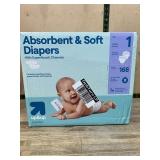 Infant Diapers Size 1 168 Count Up & Up