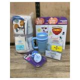 Baby Bundle: Blanket, Stickers, Cup, Teether