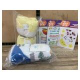 Baby Blankets and Baby Grin Removable Stickers Lot