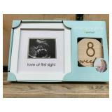 Pearhead Pregnancy Gift Set Frame & Wooden Props