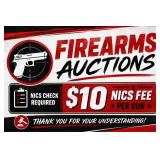 NICS check fee on all Firearms
