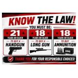 Know the law when bidding on Guns and Ammo