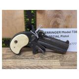 Excam Derringer Model T38 .38 Special Pistol