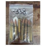 12 Rounds of .338 lapua Ammunition