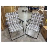 Metal Frame Folding Lawn Chairs