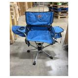 Go Plus 360ï¿½ Swivel Camping Chair Blue