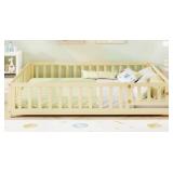 Montessori queen Size Wooden Bed Frame