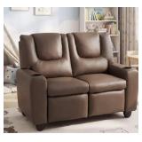 2-Seater Kids Recliner Sofa with Cup Holders