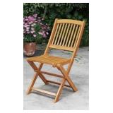 Acacia Wood Outdoor Folding Dining Chair