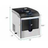 2 in 1 Stainless Countertop Ice Maker Dispenser