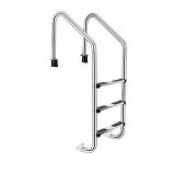 3 Step Stainless Steel Anti-Slip Pool Ladder