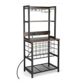 Metal and Wood Kitchen Baker