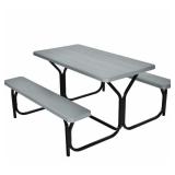 4.5ï¿½ Outdoor Picnic Table with Benches