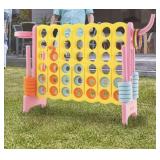 Giant Connect Four Outdoor Game Set