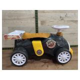 Plastic Ride-On Toy Car with Labels